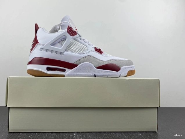Rep MAX Pine 4 Red Retro Jordan DR5415-160 SB 0716